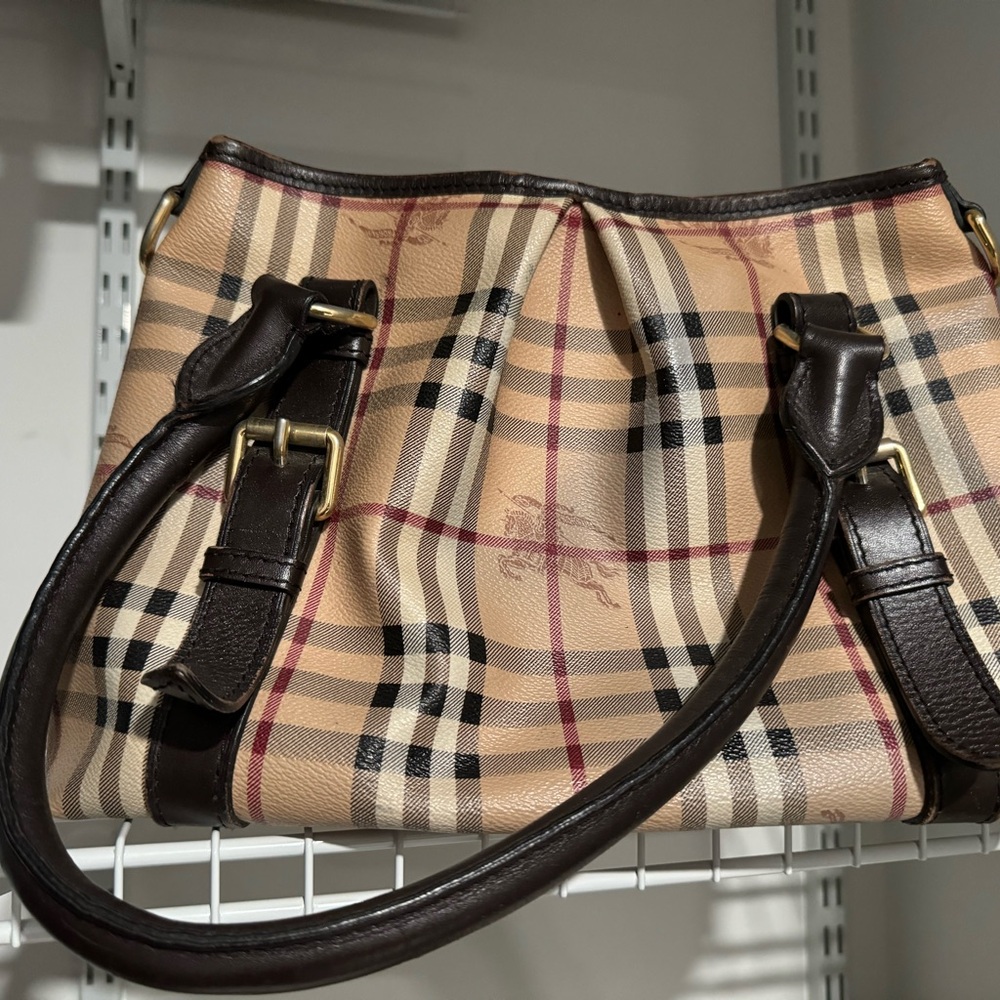 Northfield convertible tote Haymarket coated canvas bag